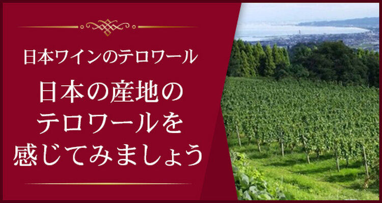 日本ワインのテロワール日本の産地のテロワールを感じてみましょう