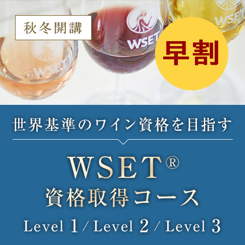 世界基準のワイン資格を目指すWSET資格取得コース