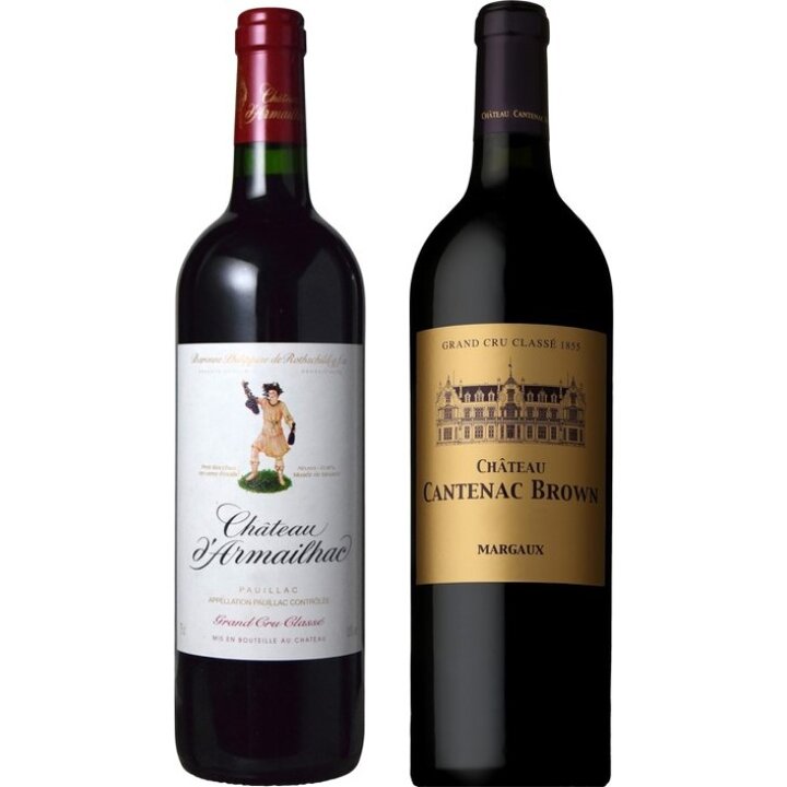 2009年と2010年の熟成ビッグヴィンテージ！格付けボルドーワイン2本セット-ボルドー格付けワイン2本セット