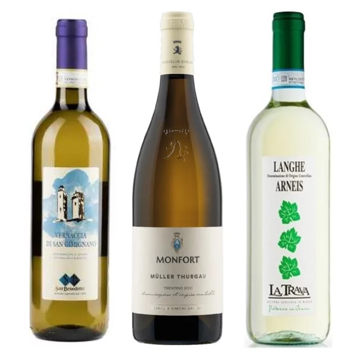 イタリア各地で愛される歴史ある白葡萄　イタリア白ワイン3本セット＜春におすすめ＞